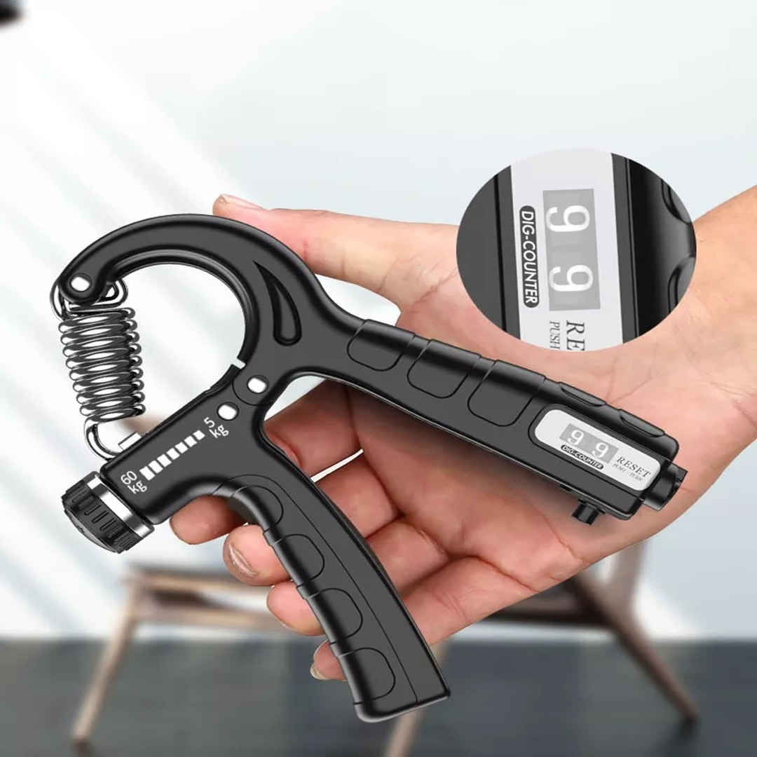 Hand Gripper for Men & Women Hand Grip Strengthener for Forearm, Wrist & Finger Workout Fitness Equipment Adjustable Hand Gripper Automatic Counting, Non-Slip Hand Grip Strength Trainer for Fingers Grip Strength Trainer Hand Grip Strengthener