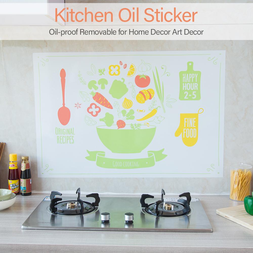 Kitchen Oil Sticker Kitchen Wall Stickers Foil Oil Sticker Oil