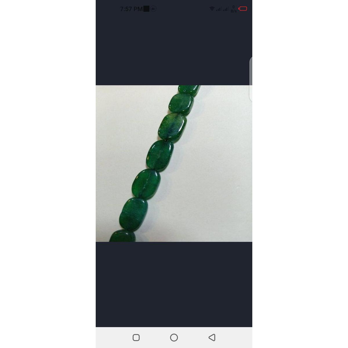 Emerald gait chapti oval stone for jewellery for sale in very reasonable price.