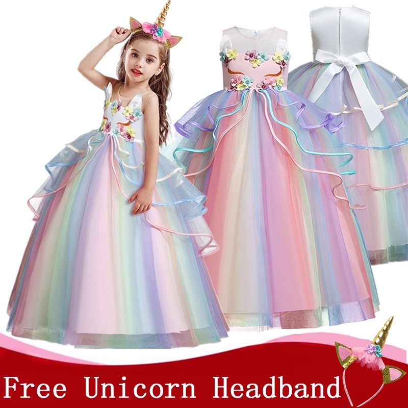 Unicorn dress hotsell size 14