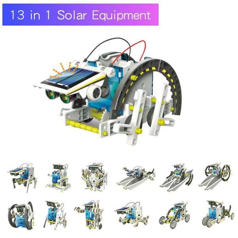13 in1 Solar Kit Robot DIY Kit Solar Energy for kids