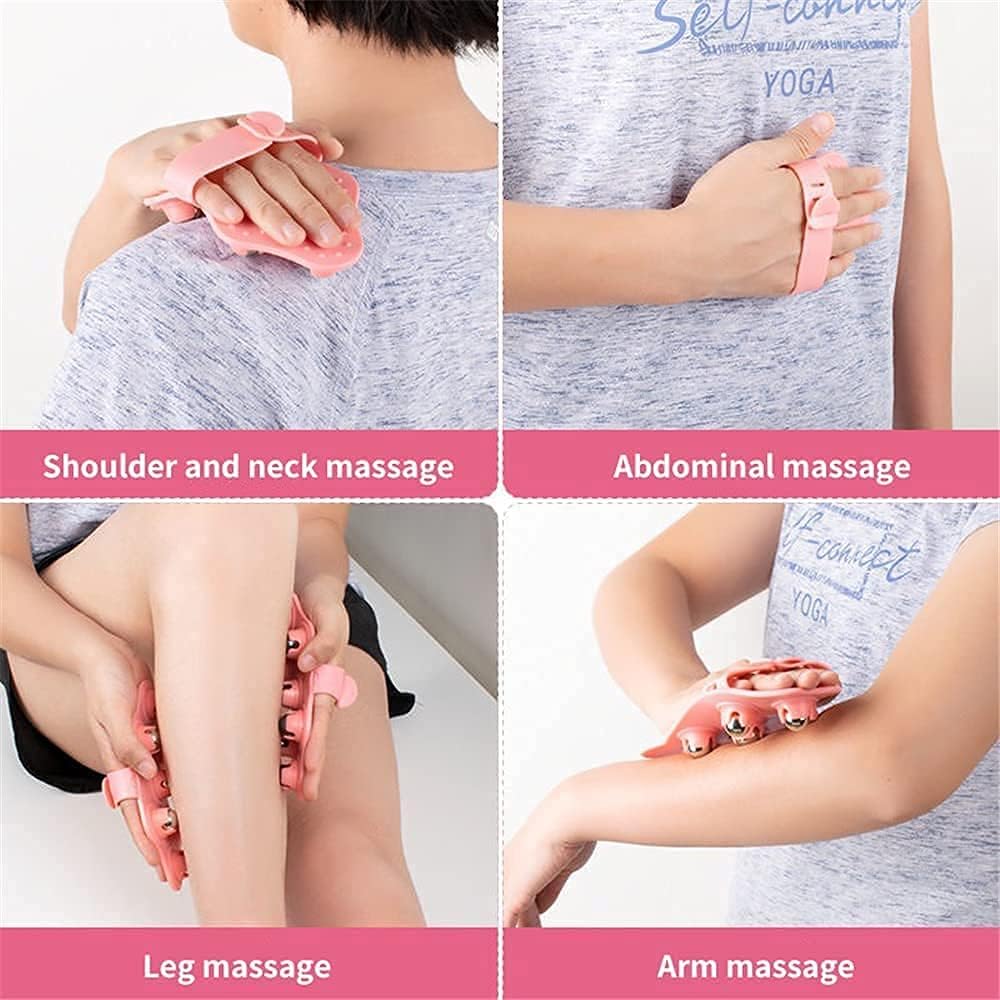 7 Beads Multifunctional Massage Roller Ball Massager Professional Abdominal Massage Pressotherapy Portable Massageador Muscular
