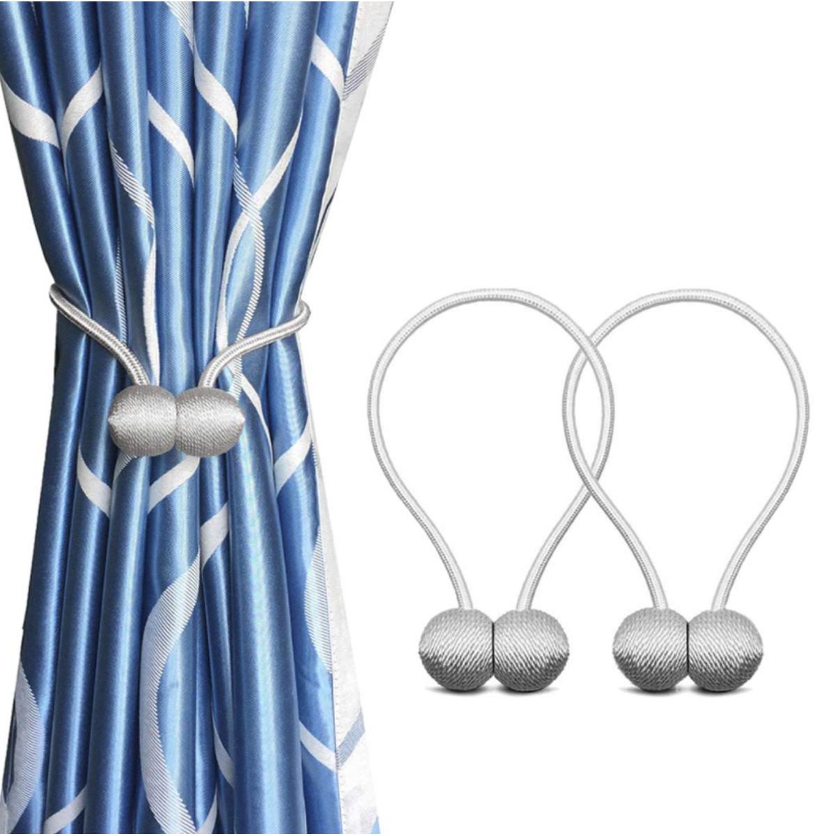 New Hot Selling Magnetic Curtain Tiebacks Clips - Window Tie Backs Holders for Home Office Decorative Rope Holdbacks Classic Tiebacks Design