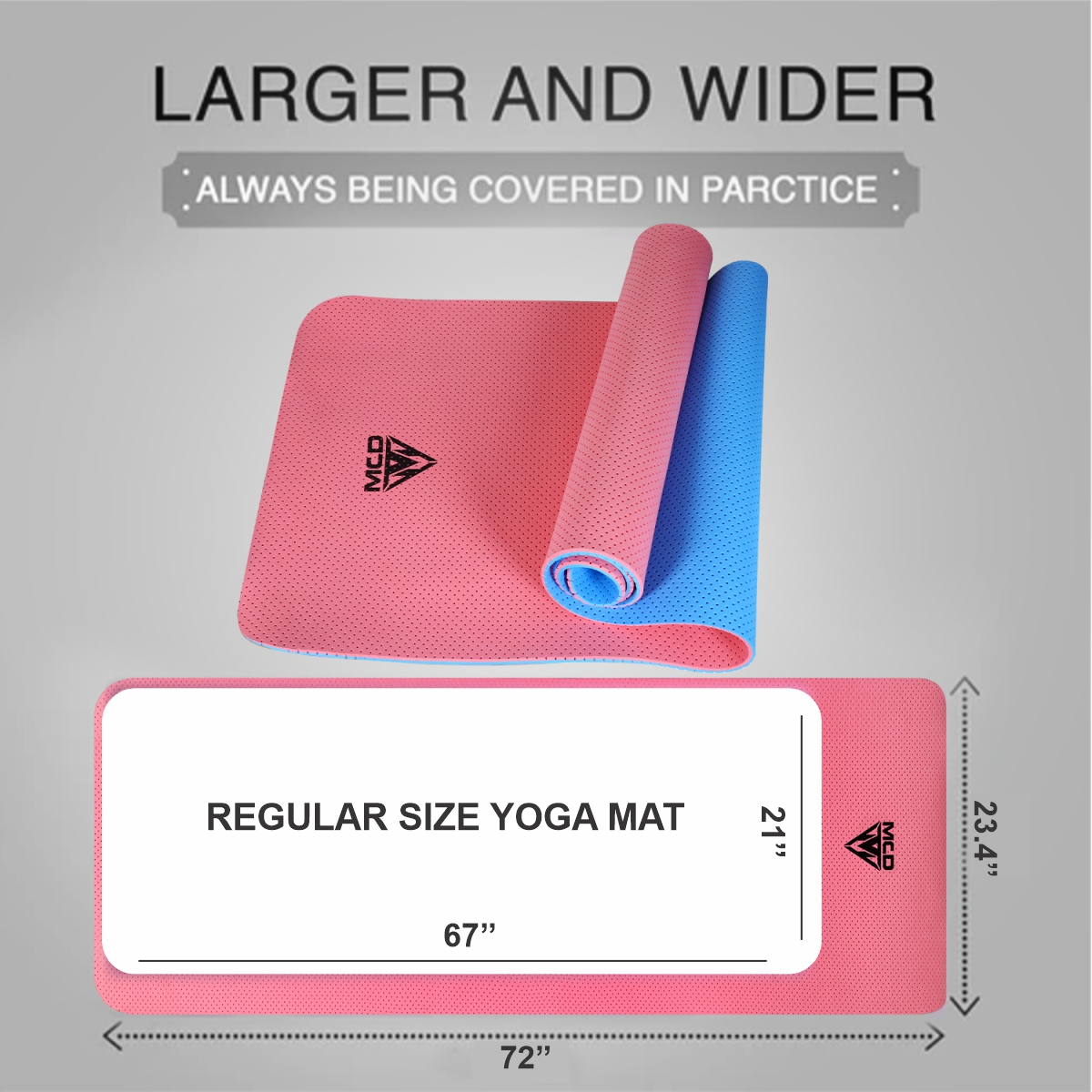 MCD Yoga Mat, Exercise Matt MCD SPORTS