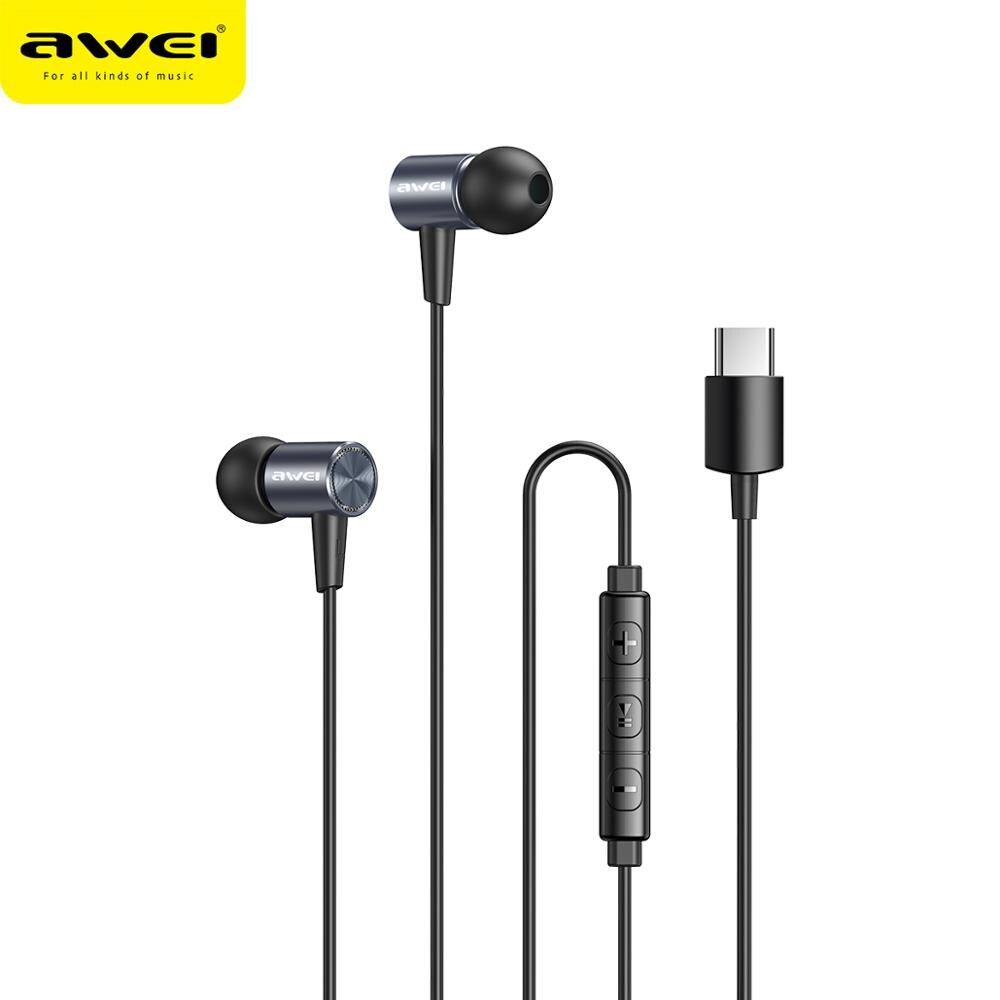 USB C Headphones, USB Type C Earphone 