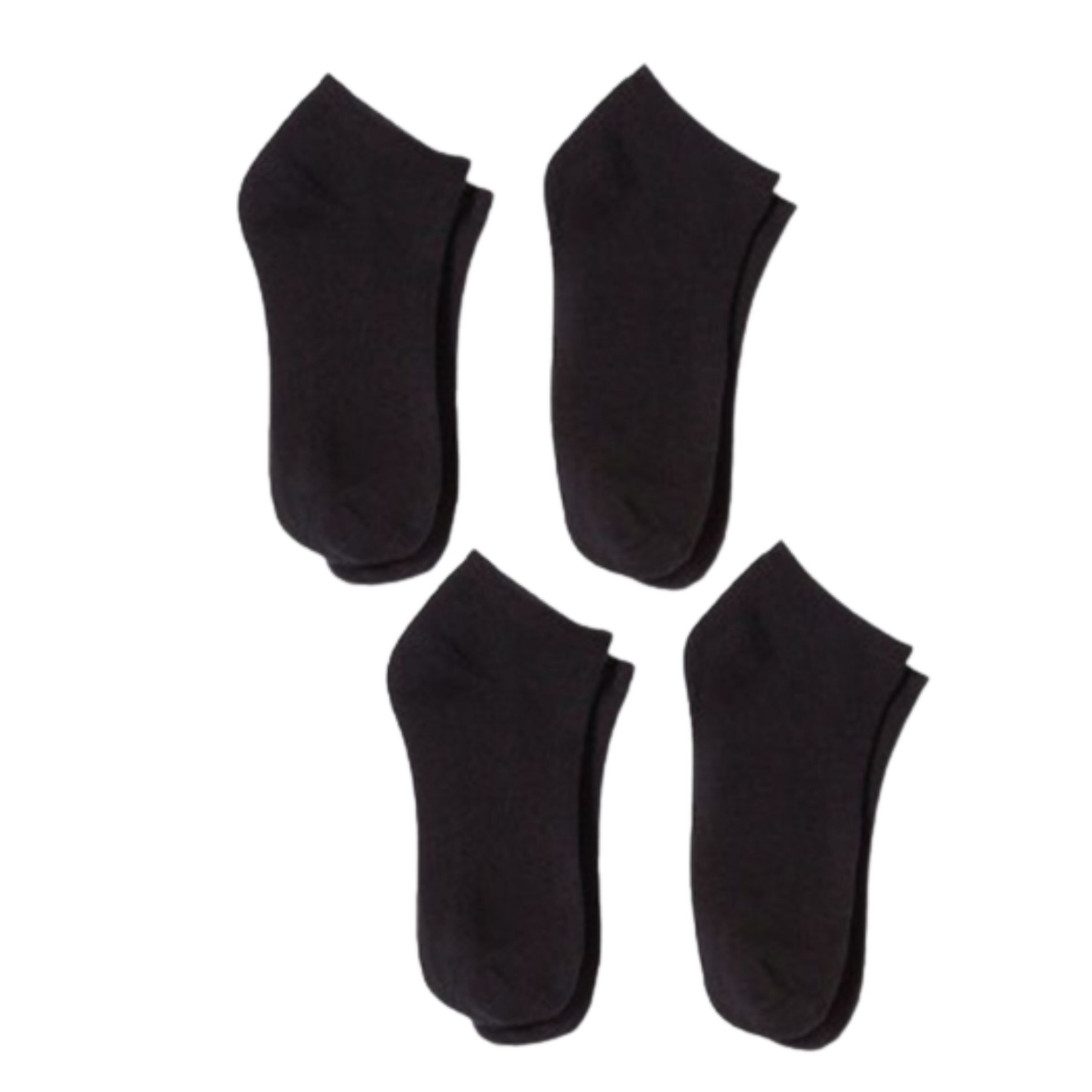 Pack Of 4 Pairs  Ankle Socks For Men Women - Random colors