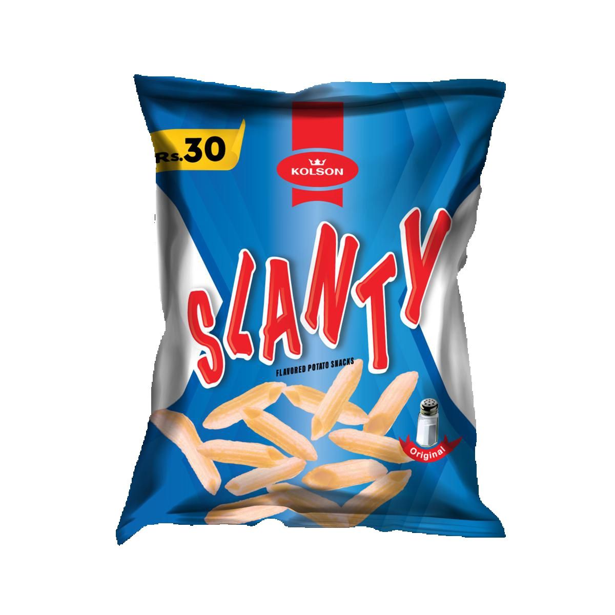 Kolson Slanty (plain Salted) - Rs30 (pack Of 48)