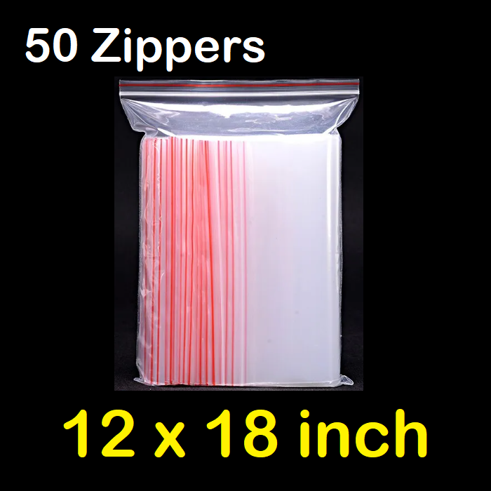 Zipper zip lock airtight plastic shopper bag Daraz.pk
