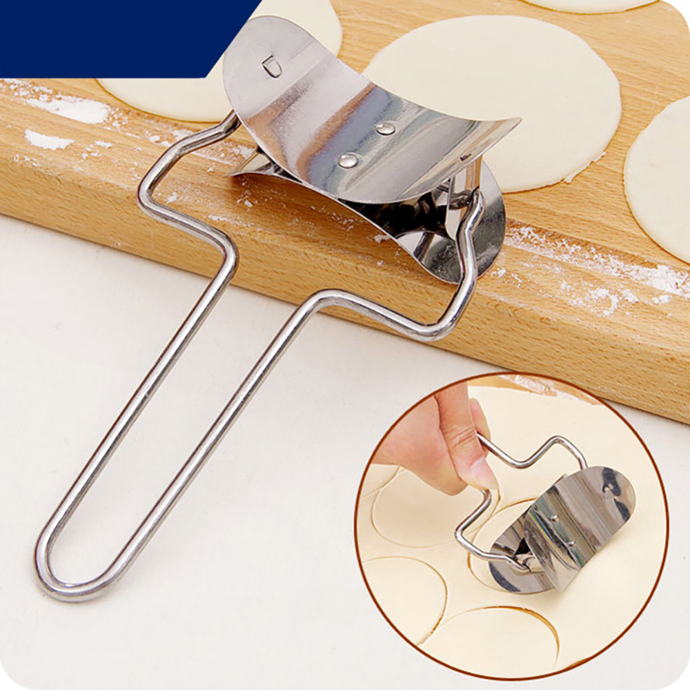 Dumpling Mold Round Rolling Dough Circle Cutter DIY Maker Device Dumpling Wrapper Manual Household Tools