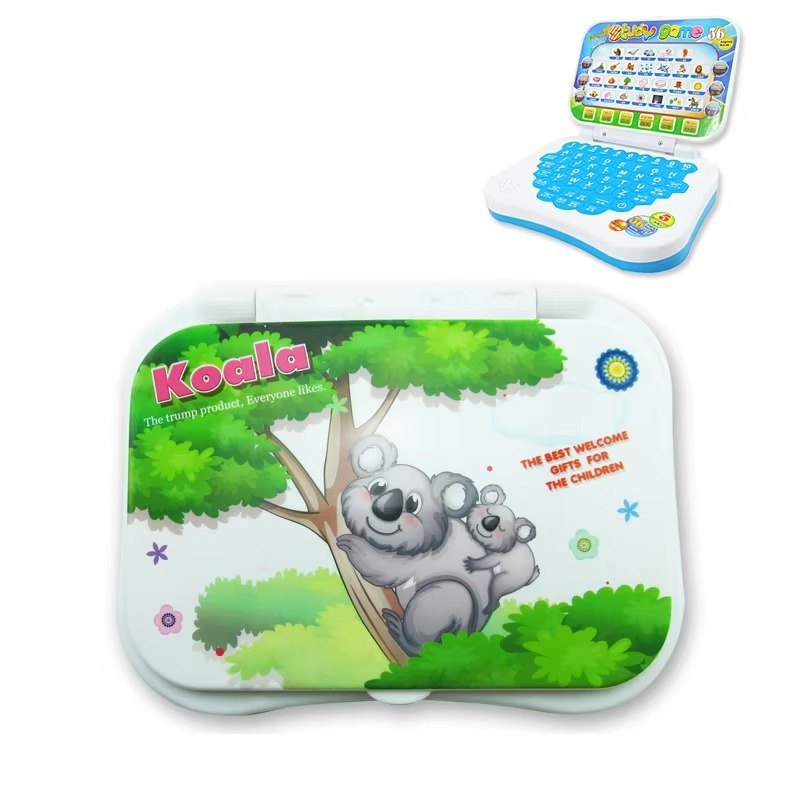 Children’s Gift Cartoon Fold English Alphabet Language Learning Machine Baby Tablet Educational Toy