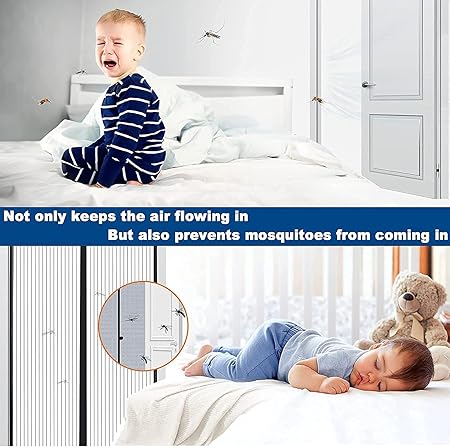 Magnetic Mosquito Net For Door