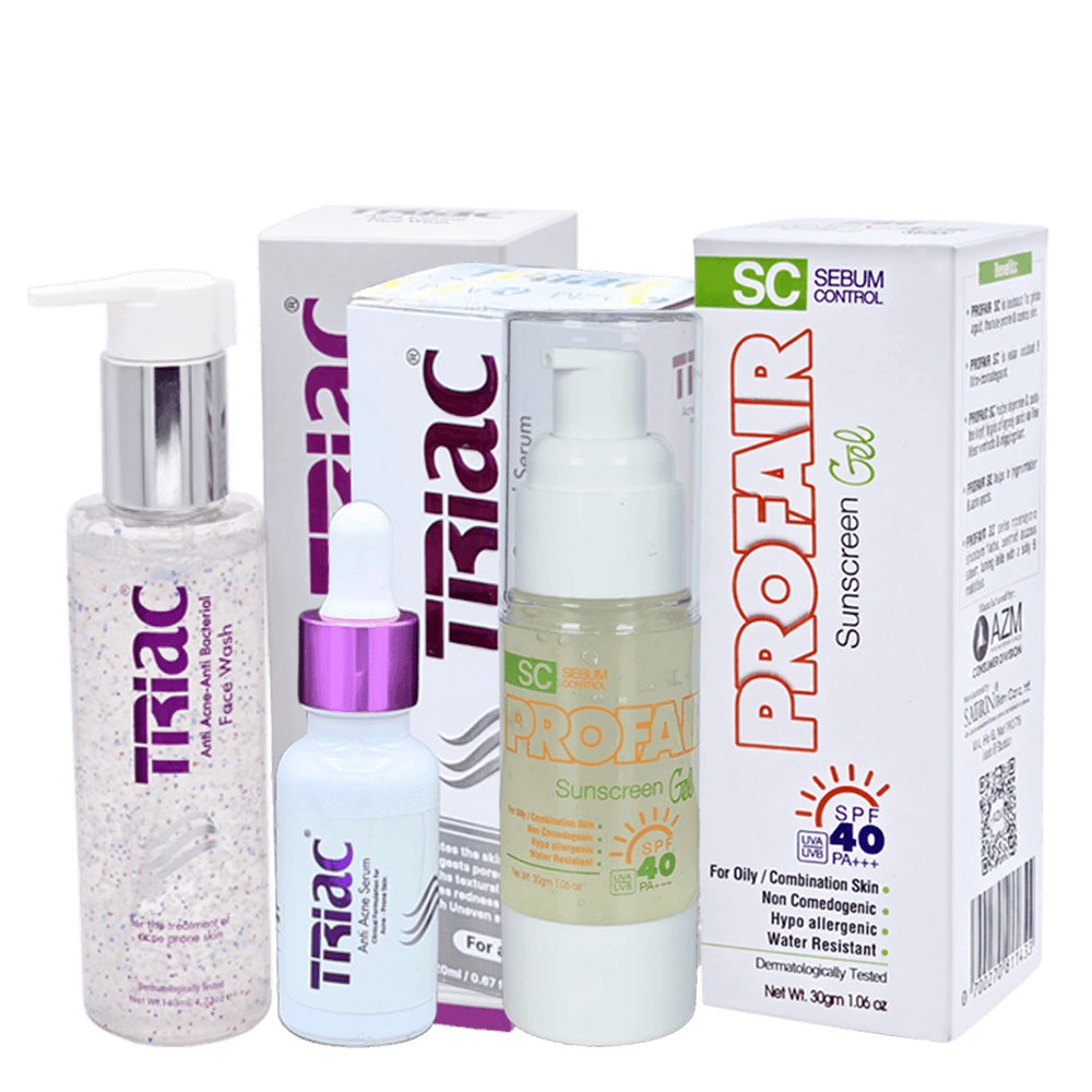 Anti Acne Bundle | Personal Care Set | 140ml
