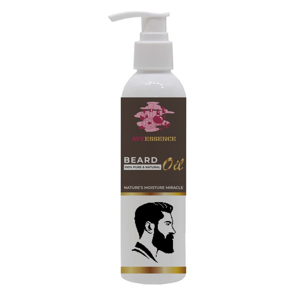 Aveessence Beard Oil – 100% Pure & Natural Cold-Pressed Oil