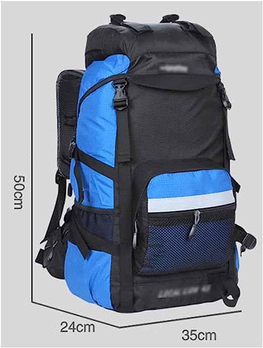 Hiking Rucksack for Men Outdoor Mountaineering Bag Large Capacity Hiking Backpack 60L Multi Colours Outdoor Local Lion Hiking Backpack STEEL 60L Daraz.pk