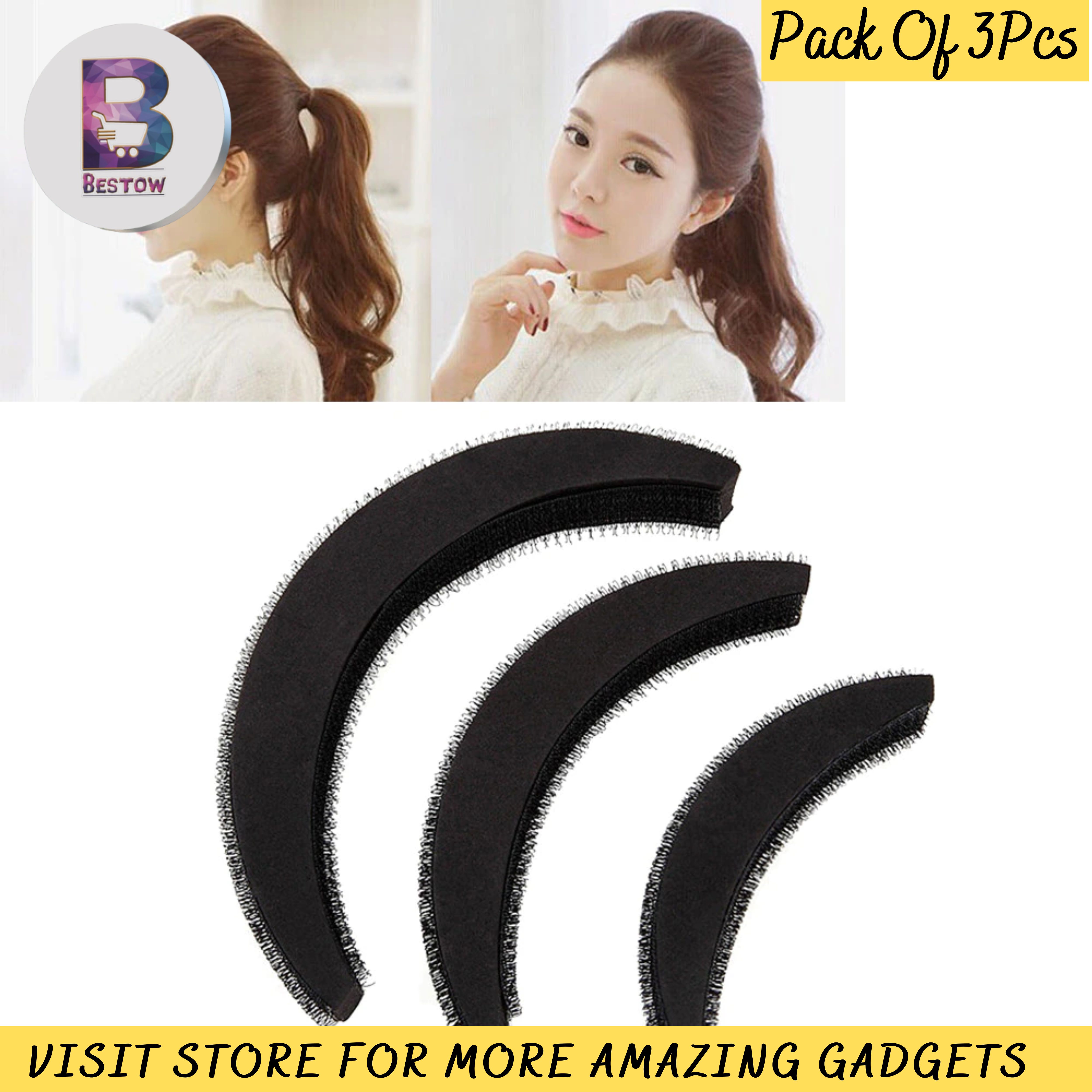 Top 101 + Fashion hair styling clip volume boost comb stick
