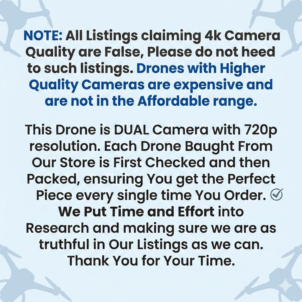 J6 Pro Drone Brushless Motors HD Camera RC Quadcopter with Wi-Fi FPV, Headless Mode, One-Key Takeoff/Landing, Altitude Hold, Obstacle Avoidance & Remote Control – Beginner Camera Drone