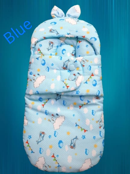 New 0-6 Months Baby Swaddle Wrap Blanket, Soft Microfiber Cloth, Comfortable Newborn Sleeping Bag, Colorful & Safe Nursery Accessory