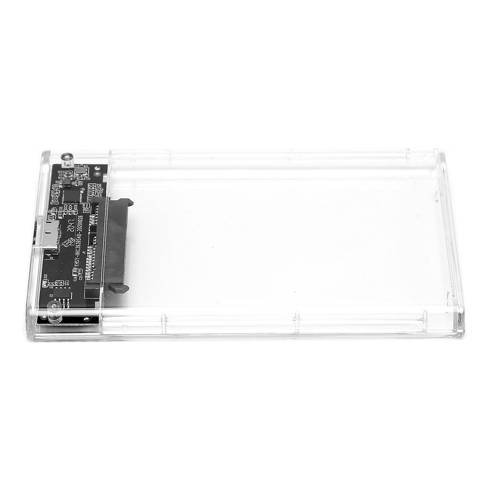 High-Speed USB 3.0 Portable HDD SSD 2.5" External Hard Drive Enclosure | Shockproof & Durable Hard Drive Case for Laptop & PC