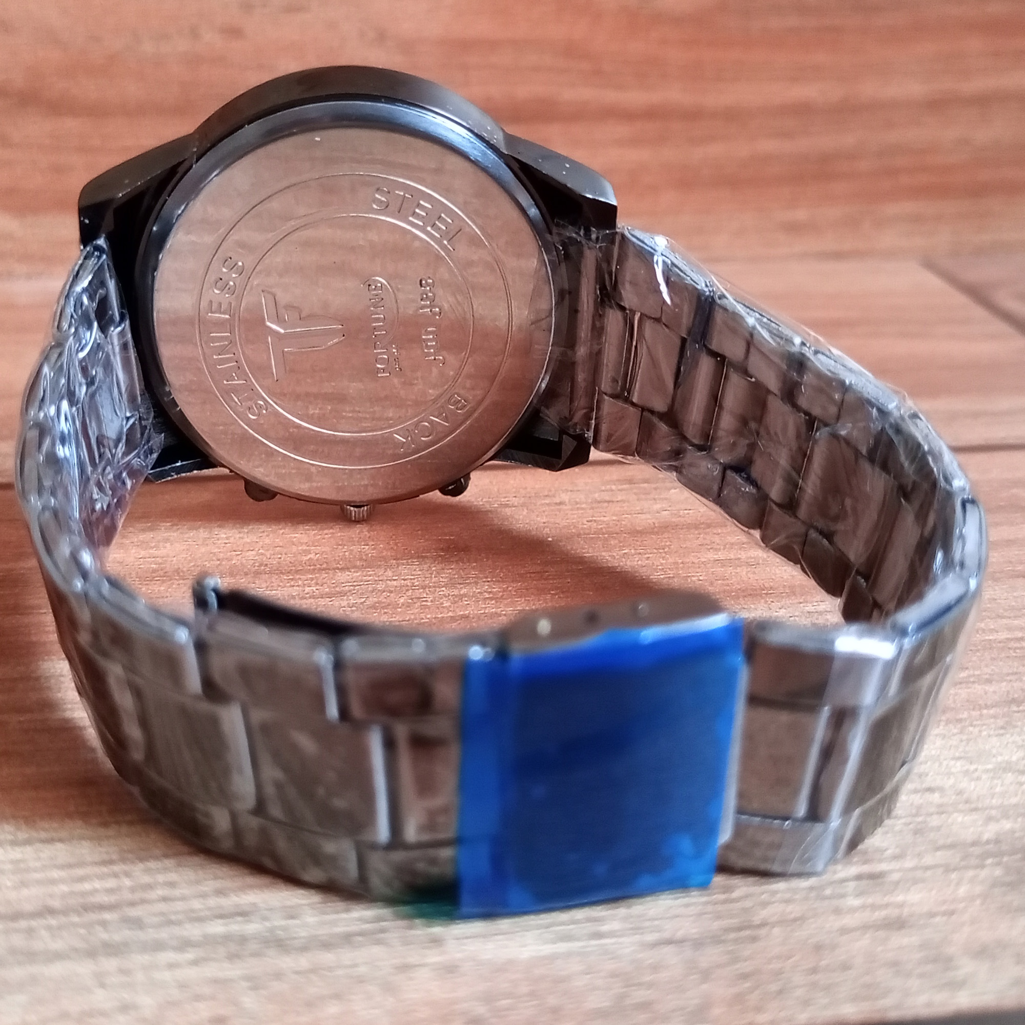 Fancy Stylish Stainless Steel Wrist Watch for Men and Boys Art # SS-MRW-02