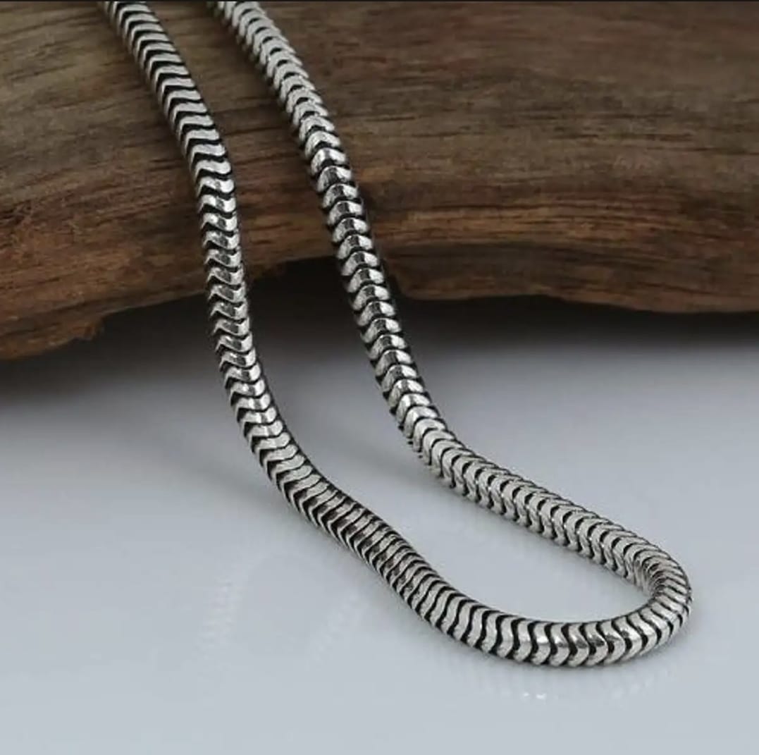 Silver Black Gold Neck Chain - High Quality  For Men Girls Boys
