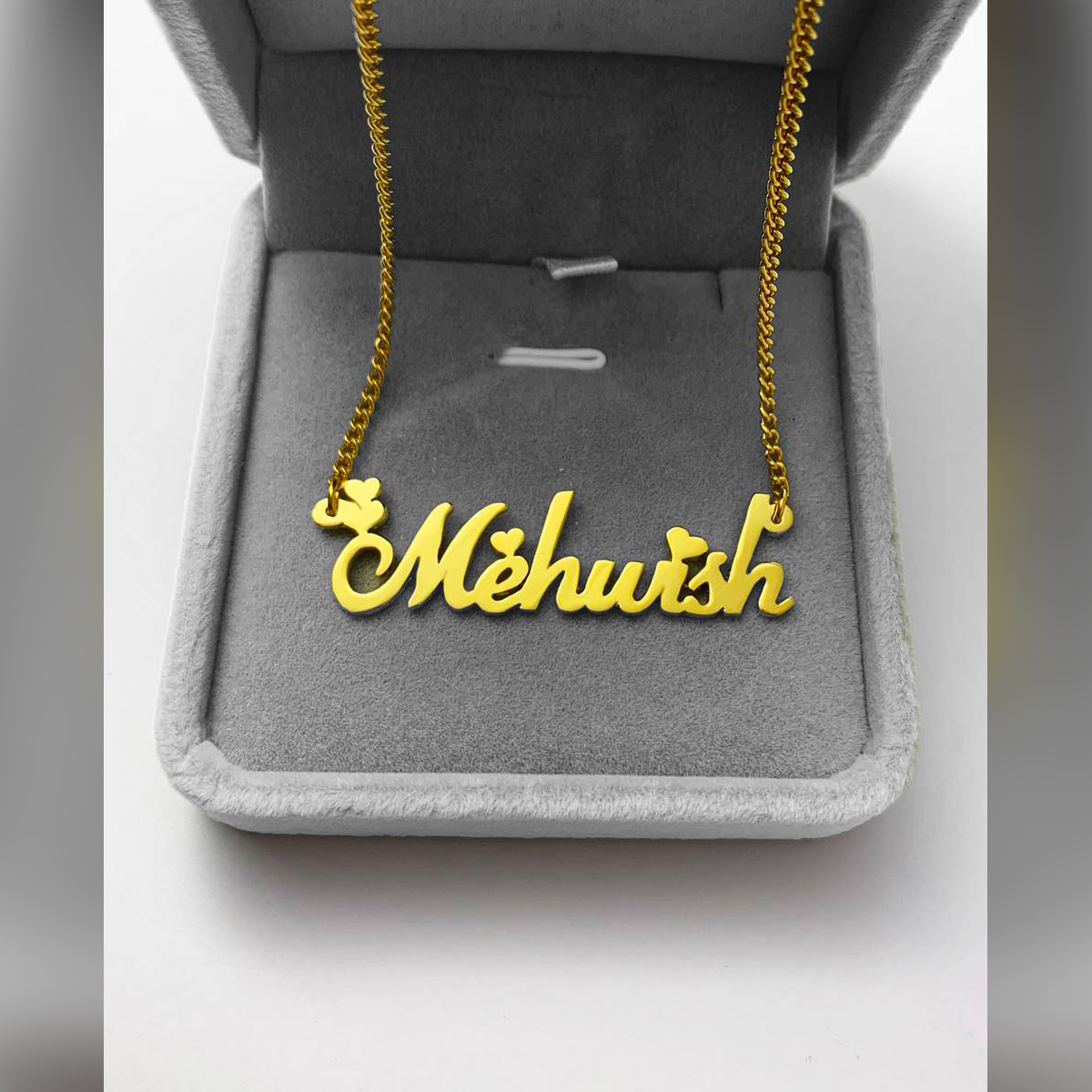 The Jewel Lodge Bespoke Collection Gold Plated Name Necklace Price In 