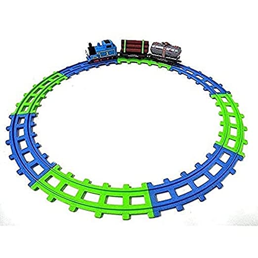 Thomas and Friends Cartoon Toy Train Track Set with Sound for Kids - 11 Pcs