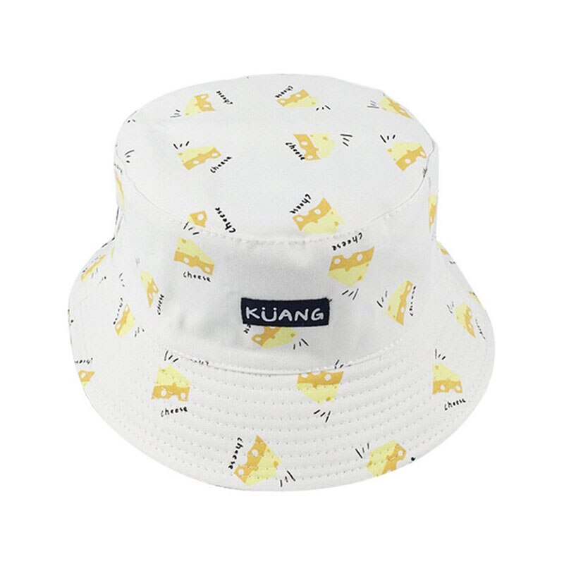 Cool Summer Banana Printed Bucket Hats 