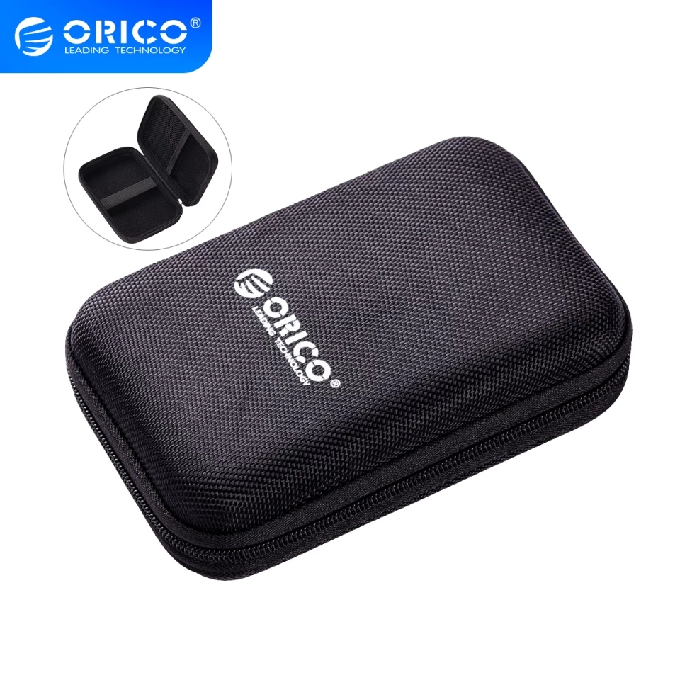 Orico 100% Original External Portable Hard Disk Drive Case - Black