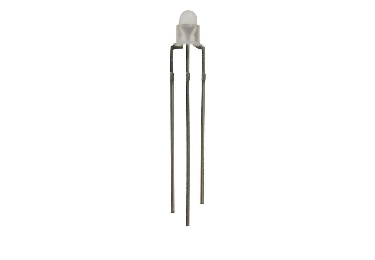 Pack of 3 - 3mm Common Anode Red/Green Bi-Color LED Light