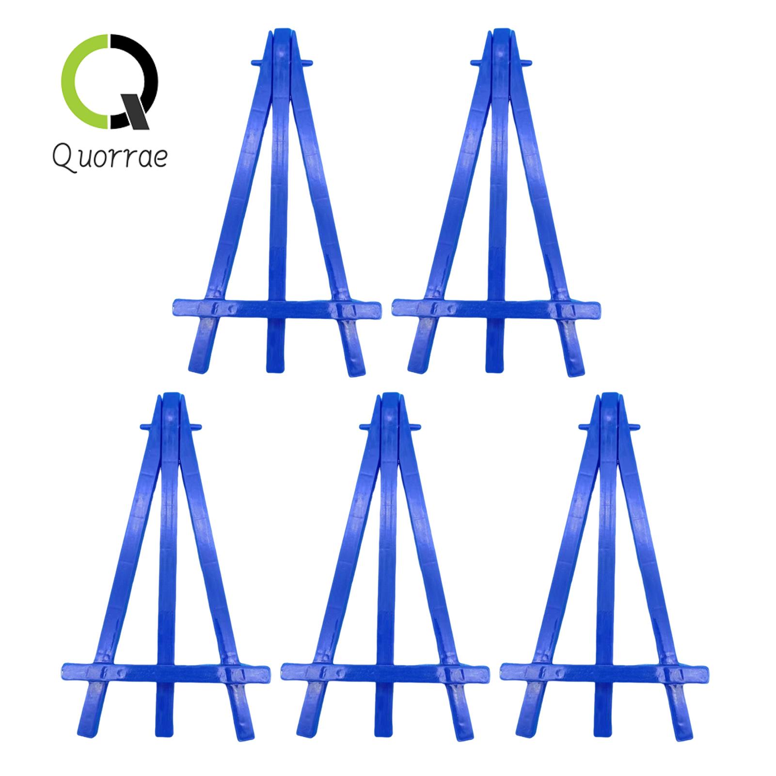 Quorrae Bright Colored Mini Easel Colorful Mini Triangle Easel Stand ...