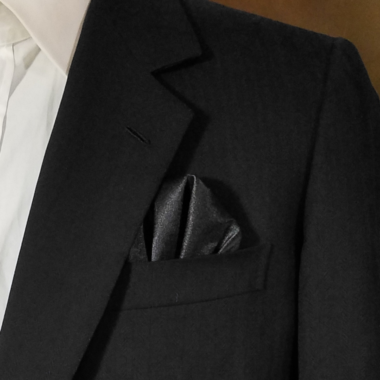 Black Tux Pocket Square Black Tie Optional Pocket Square Online