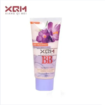 XQM BB Cream Blemish Base 6 In 1 Multifunction Cream Baby Face Foundation (Lavender)