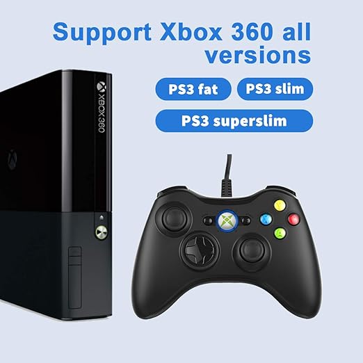 Xbox 360 USB Wired Joypad/Controller  Support PC Laptop