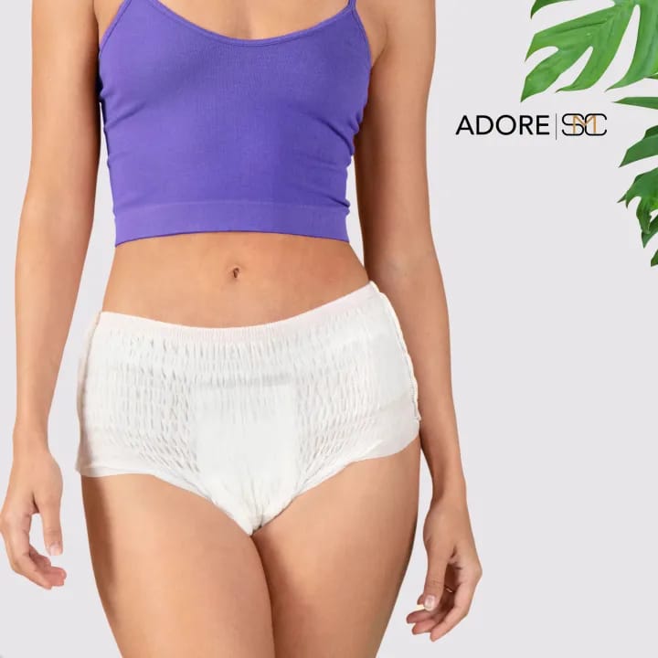 Disposable Penty Pads (Pack of 10) , Women Period Underwear, Postpartum panty, Sanitary Napkin Pants, Menstrual Pull-up Pant