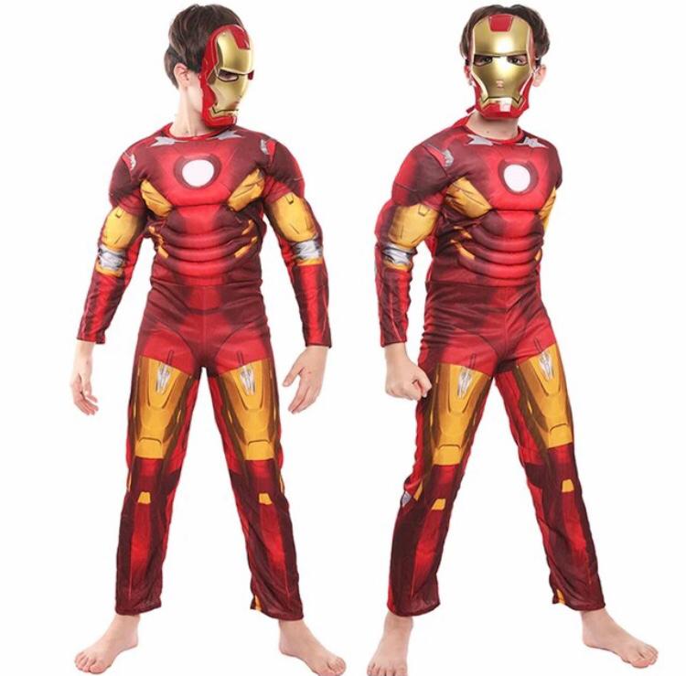 Ironman Costume For Kids Of 3 To 10 Years.