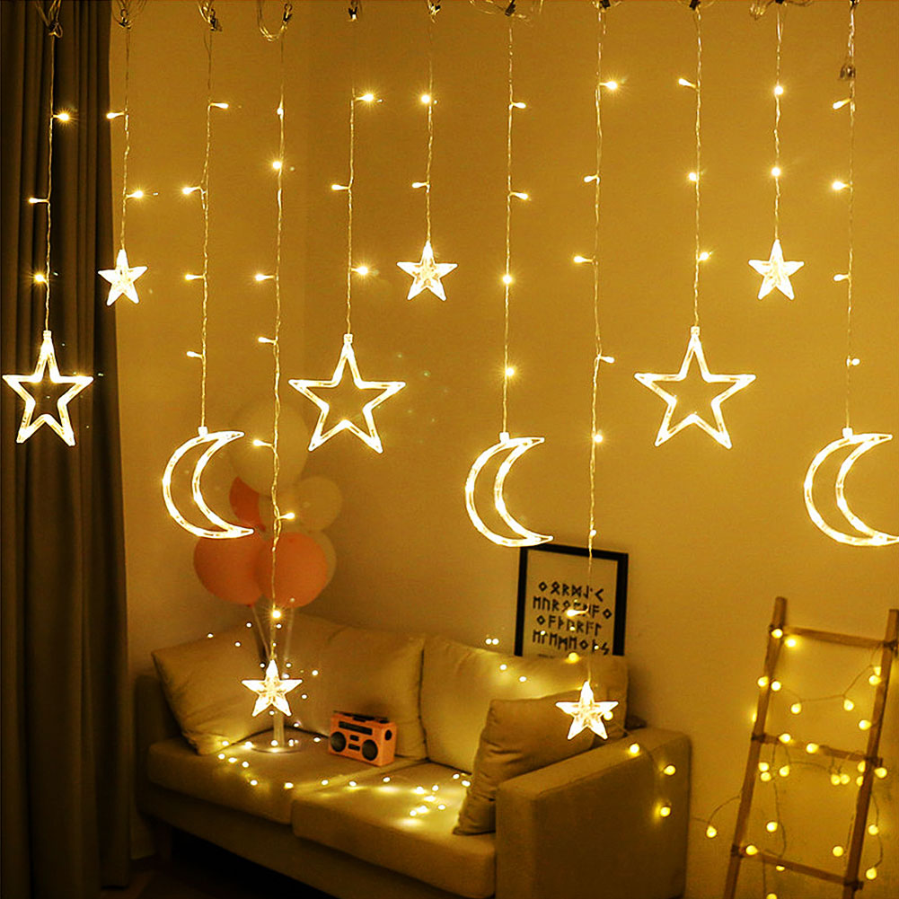 Moon and deals star fairy lights