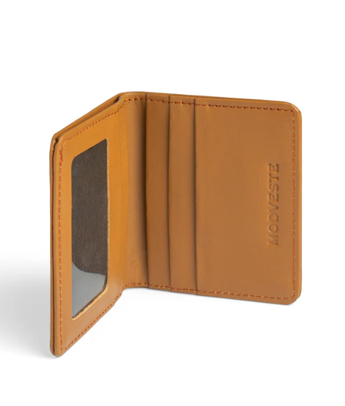 MODVESTE Handmade camel brown Mini Leather Wallet For Men High Quality Leather Wallets