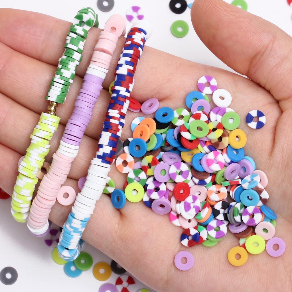 250/500/1000/5000/ Pcs Jewelry Making Clay Rings Material Bracelet Rings Multicolor Multicolor Mix Clay Rings For Bracelet Making Buy Rings For Bracelet Beads Material Jewelry Making by SAMS COLLECTION