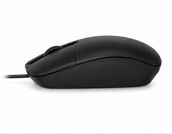 Mouse Premium Quality Dell Wired Mouse 1.5 Meter Cable Length Laptop PC Computer Mouse
