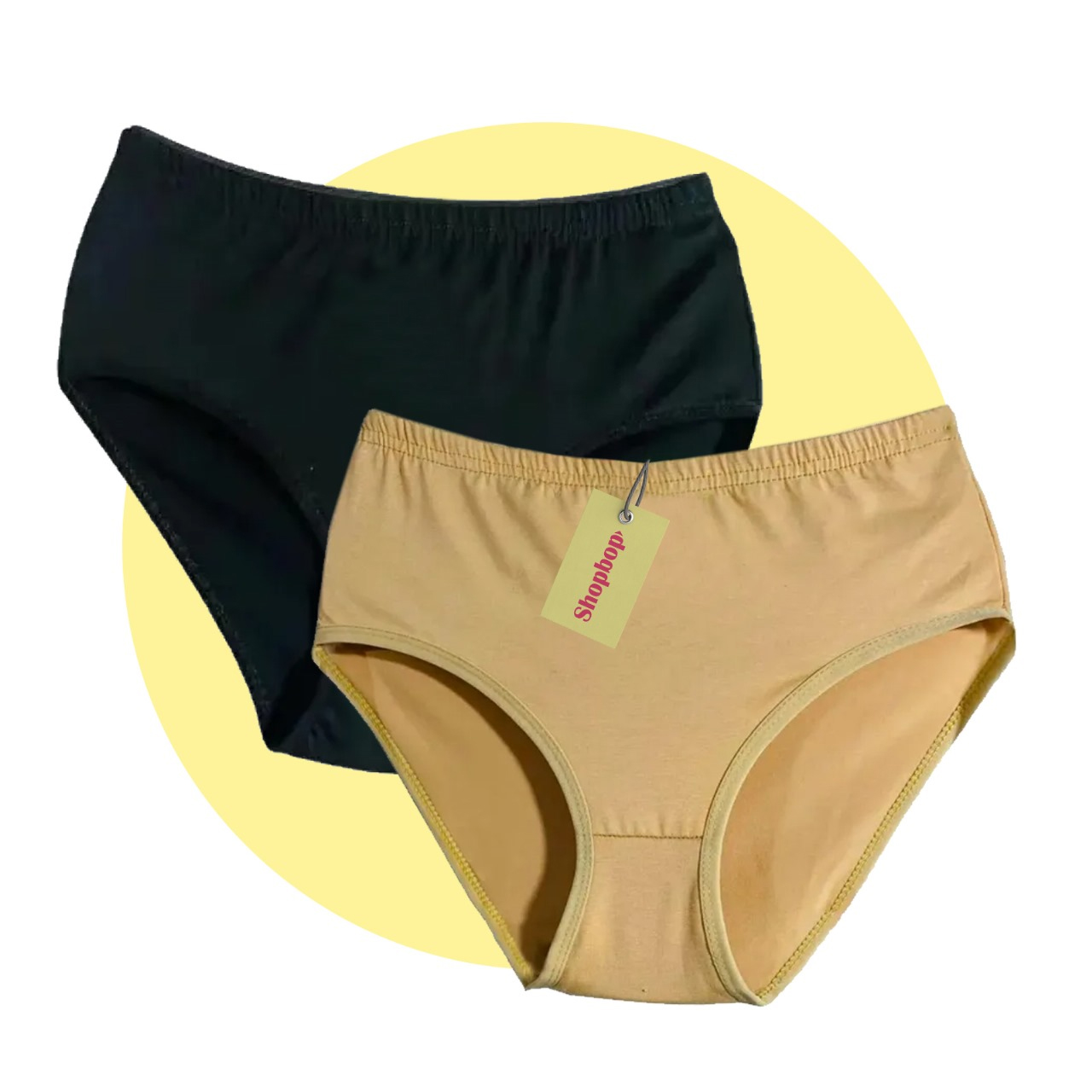 SHOPBOP Pack of 2 Panties for Women Cotton Underwear for Girls Undergarments Panty for girl - Cotton Panty