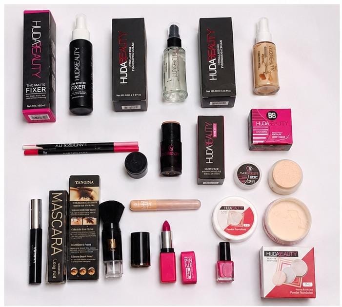 13 in 1 Makeup Kit for Girls & Women  Complete All-in-One Makeup Set with Foundation, Primer, Fixer, Lipstick, Mascara, Powder & Beauty Essentials