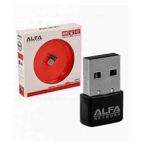 Alfa Wifi Wireless USB Adapter Mini 300Mbps