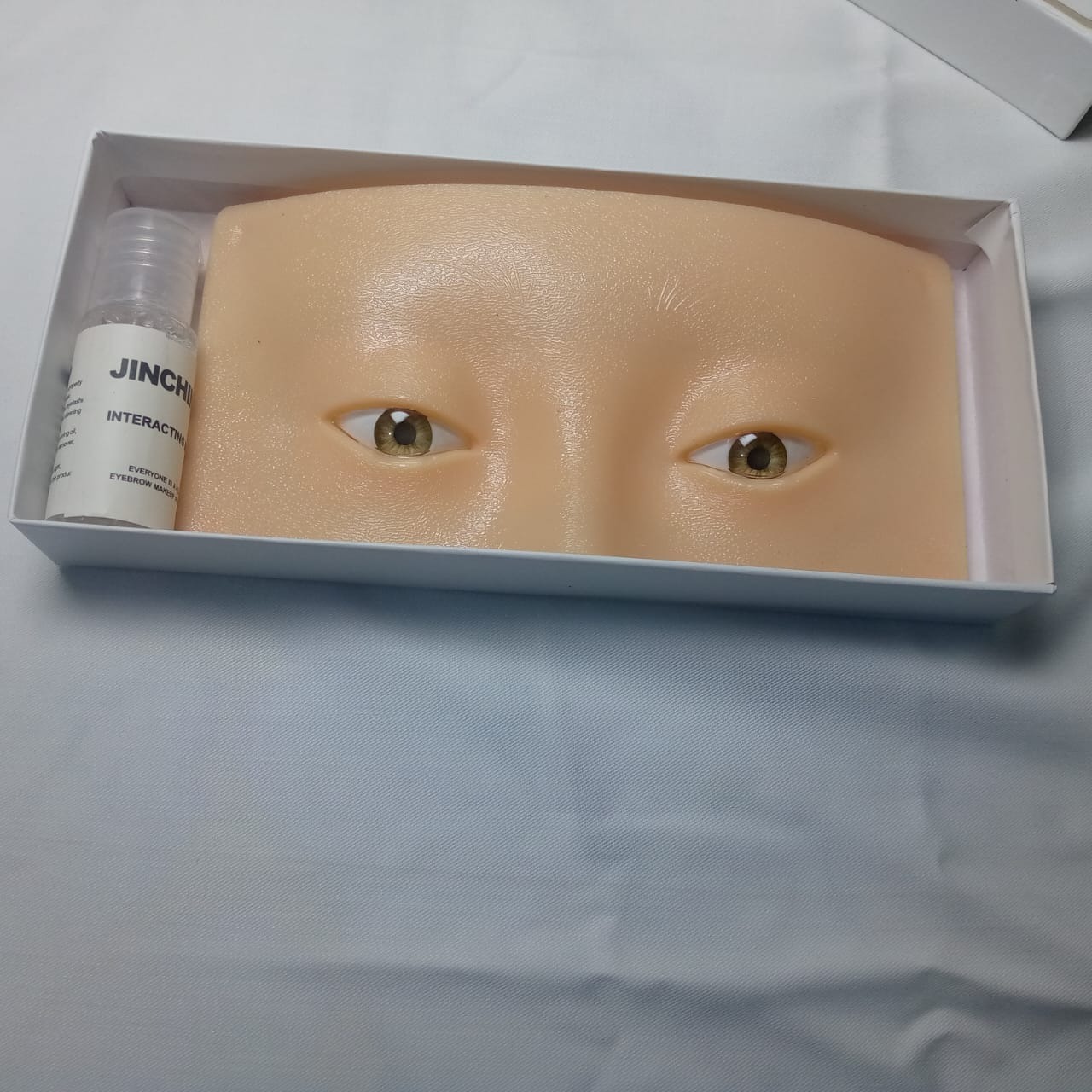 Reusable Eye Dummy Practice Board | Best Makeup Practice Board For Face and Eyes | Makeup Board for Practice Eye, Face, Eyelash Makeup, Eyeshadow Application with Brush | Eye Dummy For Makeup Practice Board | Ideal Choice For Makeup Learning Beginner