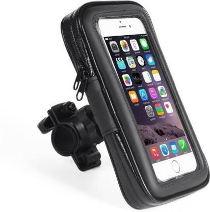 Waterproof Bike Phone Holder 360° Rotation | Universal Handlebar Mobile Mount for Bicycle & Motorcycle | Anti-Shock GPS Phone Stand for Riding, Cycling & Motorbike Accessories