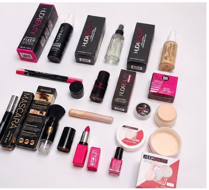 13 in 1 Makeup Kit for Girls & Women  Complete All-in-One Makeup Set with Foundation, Primer, Fixer, Lipstick, Mascara, Powder & Beauty Essentials