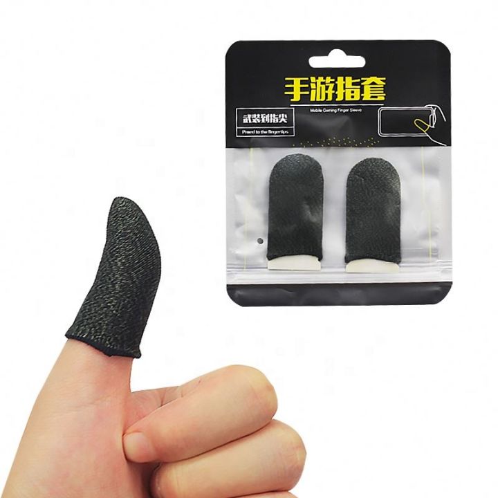 Gaming Thumb Sleeves for PUBG & Mobile Games – Breathable Finger Gloves, 1/2/3 Pairs