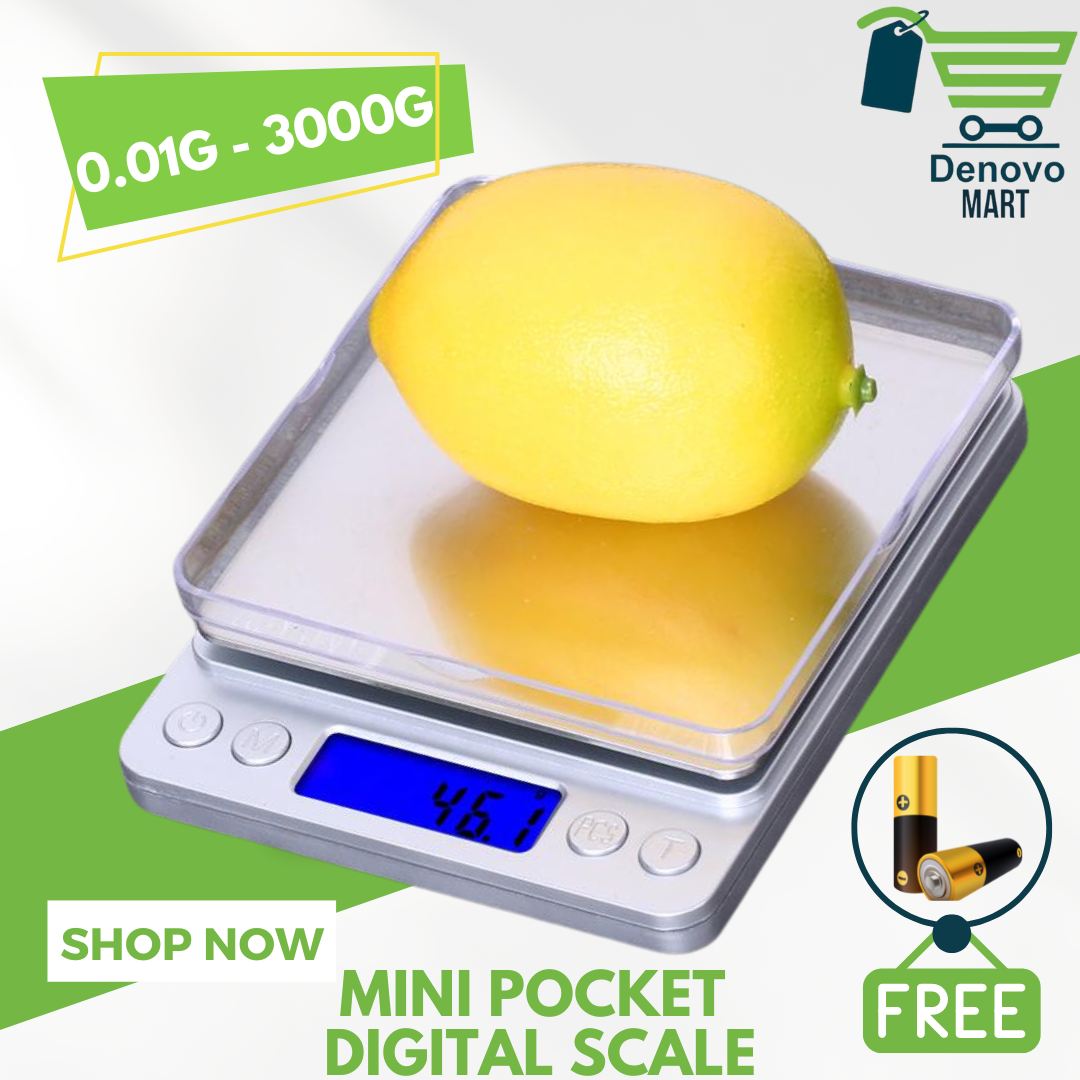 Smart Weigh SWS1KG Elite Series Digital Pocket Scale, 1000 by 0.1gm