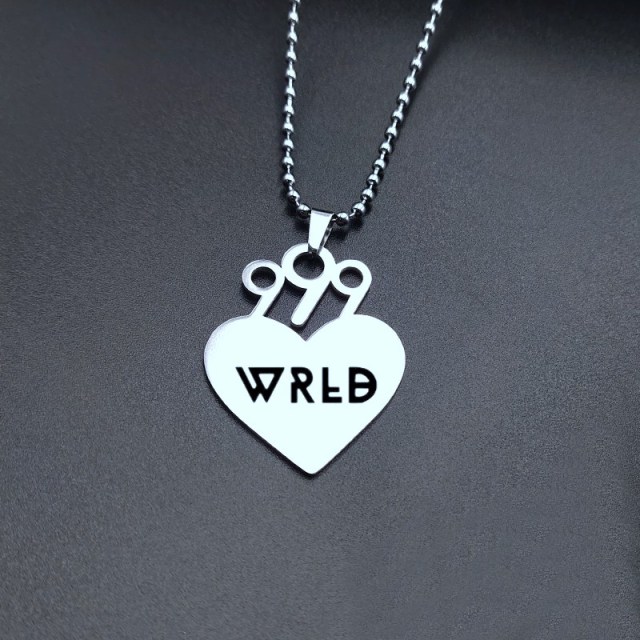 Hip Hop Rapper Juice Wrld 999 Necklace 