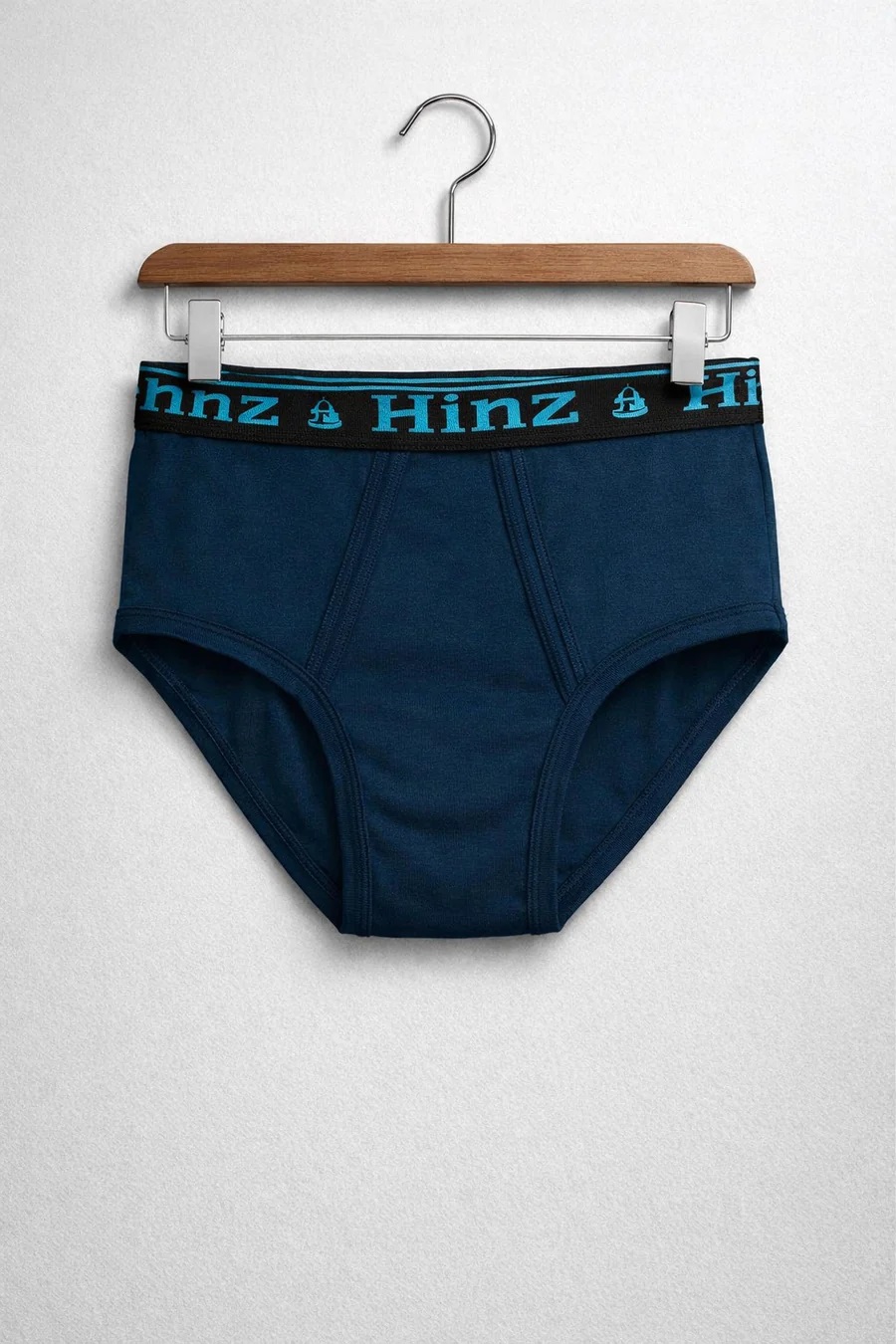 Hinz Signature Cotton Briefs for Men – 100% Combed Cotton Underwear, Soft Breathable Comfortable Daily Wear Men’s Briefs