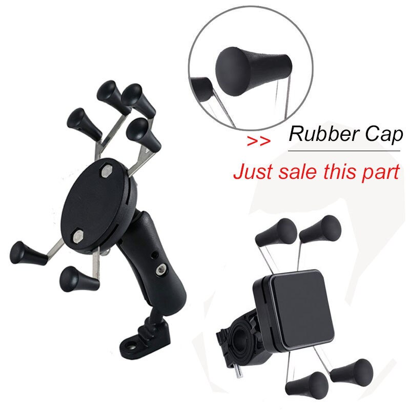 Bike mobile deals holder rubber cap